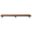 National Public Seating RS8HB 8' Straight Standing Choral Riser, Hardboard, 8" High - NPS-RS8HB