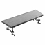 National Public Seating RT16C Tapered Standing Choral Riser, Carpet, 16" High - NPS-RT16C