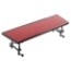 National Public Seating RT16C Tapered Standing Choral Riser, Carpet, 16" High - NPS-RT16C