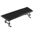 National Public Seating RT16P Tapered Standing Choral Riser, Polydeck, 16" High