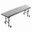 National Public Seating RT24C Tapered Standing Choral Riser, Carpet, 24" High - NPS-RT24C