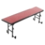 National Public Seating RT24C Tapered Standing Choral Riser, Carpet, 24" High - NPS-RT24C