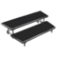 National Public Seating RT2LP 2-Level Tapered Standing Choral Riser, Polydeck - NPS-RT2LP