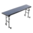National Public Seating RT32C Tapered Standing Choral Riser, Carpet, 32" High - NPS-RT32C