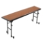 National Public Seating RT32HB Tapered Standing Choral Riser, Hardboard, 32" High - NPS-RT32HB