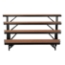 National Public Seating RT4LHB 4-Level Tapered Standing Choral Riser, Hardboard - NPS-RT4LHB