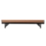 National Public Seating RT8HB Tapered Standing Choral Riser, Hardboard, 8" High - NPS-RT8HB