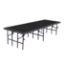 National Public Seating 8'x12' Portable Stage Kit - 24" High, Carpet - NPS-SG362404C