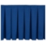 National Public Seating Box Pleat Stage Skirt for 24" High Stages - NPS-SB24