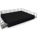 National Public Seating 16'x20' Portable Stage Kit - 32" High, Carpet