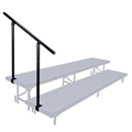 National Public Seating SGR2L Side Guard Rail for 2-Level Standing Choral Risers