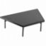 National Public Seating SP3616C Seated Riser Stage Pie Tier, Carpet, 16" High (36" Deep) - NPS-SP3616C