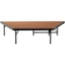 National Public Seating  SP4816HB Seated Riser Stage Pie Tier, Hardboard, 16" Height (48" Deep) - NPS-SP4816HB