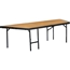 National Public Seating SP3624HB Seated Riser Stage Pie Tier, Hardboard, 24" Height (36" Deep) - NPS-SP3624HB