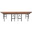 National Public Seating SP4824HB Seated Riser Stage Pie Tier, Hardboard, 24" Height (48" Deep) - NPS-SP4824HB