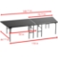 National Public Seating SP4832C Seated Riser Stage Pie Tier, Carpet, 32" Height (48" Deep) - NPS-SP4832C