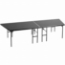 National Public Seating SP4832C Seated Riser Stage Pie Tier, Carpet, 32" Height (48" Deep) - NPS-SP4832C
