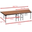National Public Seating SP4832HB Seated Riser Stage Pie Tier, Hardboard, 32" Height (48" Deep) - NPS-SP4832HB
