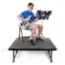 National Public Seating TransFix 4'x4' Stage Panel, 16"-24" Adjustable Height with Carpet Surface - NPS-TFXS48481624C