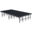 National Public Seating S4816C 4'x8' Portable Stage with Carpet, 16" Height - NPS-S4816C