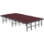 National Public Seating S4816C 4'x8' Portable Stage with Carpet, 16" Height - NPS-S4816C