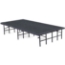 National Public Seating S4816C 4'x8' Portable Stage with Carpet, 16" Height - NPS-S4816C