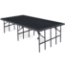 National Public Seating S4832C 4'x8' Portable Stage with Carpet, 32" Height - NPS-S4832C