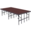 National Public Seating S4832C 4'x8' Portable Stage with Carpet, 32" Height - NPS-S4832C