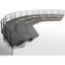 National Public Seating SBRC48C 3-Level Seated Band Riser Set, Carpet (48" Deep Tiers) - NPS-SBRC48C