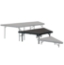National Public Seating SP3616C Seated Riser Stage Pie Tier, Carpet, 16" High (36" Deep) - NPS-SP3616C