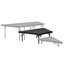 National Public Seating SP4816C Seated Riser Stage Pie Tier, Carpet, 16" Height (48" Deep) - NPS-SP4816C