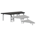 National Public Seating SP3624C Seated Riser Stage Pie Tier, Carpet, 24" Height (36" Deep)