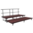 National Public Seating SST362LC 2-Tier Seated Riser Set, Carpet (36" Deep Tiers) - NPS-SST362LC