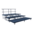 National Public Seating SST363LC 3-Tier Seated Riser Set, Carpet (36" Deep Tiers) - NPS-SST363LC
