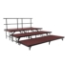 National Public Seating SST363LC 3-Tier Seated Riser Set, Carpet (36" Deep Tiers) - NPS-SST363LC