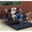 National Public Seating SST363LC 3-Tier Seated Riser Set, Carpet (36" Deep Tiers) - NPS-SST363LC