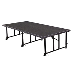 National Public Seating TransFix 4x8 Stage Panel, 24"-32" High