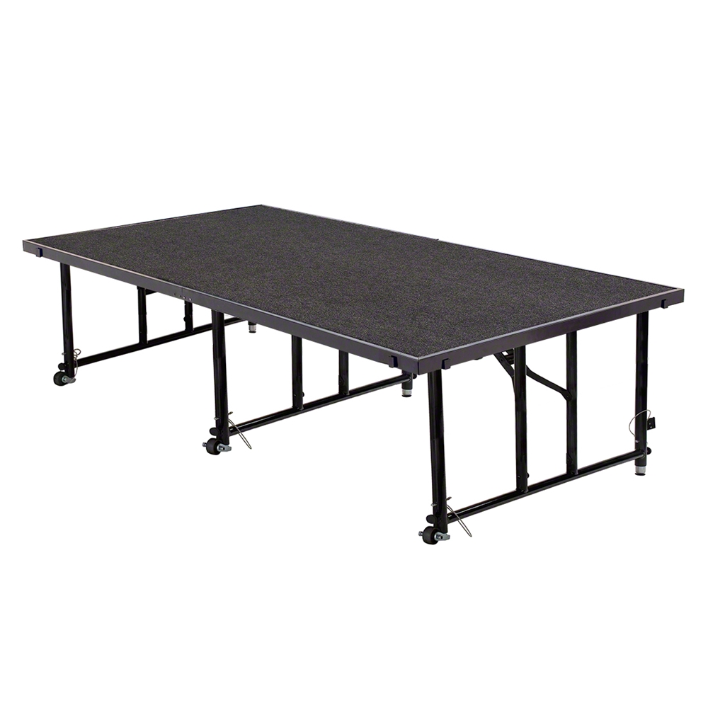 National Public Seating TransFix 4'x8' Stage Panel, 24"-32" High
