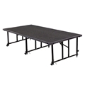 National Public Seating TransFix 4'x8' Stage Panel, 24"-32" High, Carpet