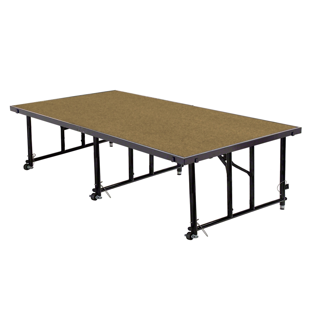 National Public Seating TransFix 4'x8' Stage Panel, 24"-32" High