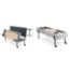 National Public Seating TP72 TransPort 3-Level Straight Choral Riser - NPS-TP72