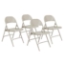 National Public Seating 52 All-Steel Folding Chair, Grey (4-pack) - NPS-52