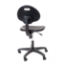 National Public Seating 6716HB Black Polyurethane Task Chair, 16"-21" Height - NPS-6716HB