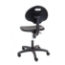 National Public Seating 6716HB Black Polyurethane Task Chair, 16"-21" Height - NPS-6716HB