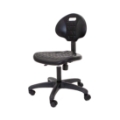National Public Seating 6716HB Black Polyurethane Task Chair, 16"-21" Height
