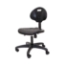 National Public Seating 6716HB Black Polyurethane Task Chair, 16"-21" Height - NPS-6716HB