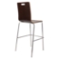 National Public Seating BCS21 Bushwick Bentwood Café Stool, Espresso  - NPS-BCS21