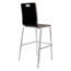 National Public Seating BCS23 Bushwick Bentwood Café Stool, Black - NPS-BCS23
