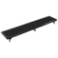 National Public Seating RS8P 8' Straight Standing Choral Riser, Polydeck, 8" High - NPS-RS8P
