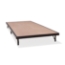 National Public Seating S368HB 3'x8' Portable Stage with Hardboard Surface, 8" Height - NPS-S368HB